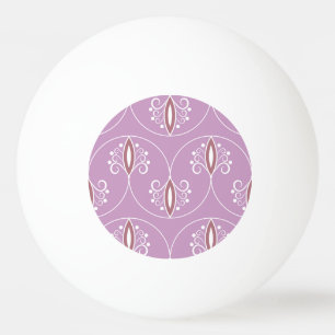 wervelende elegantie: geometrisch pingpongballen