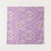 wervelende elegantie: geometrisch wandkleed (Voorkant (horizontaal))