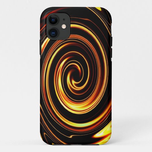 Wervelende iPhone Hoes (Achterkant)