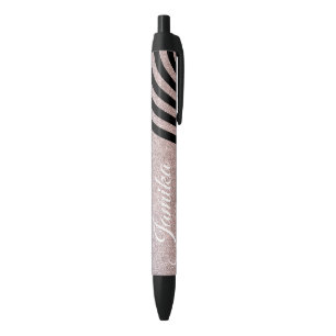 Wervelende namaak glitters ombre naam zwarte inktp inkt pen