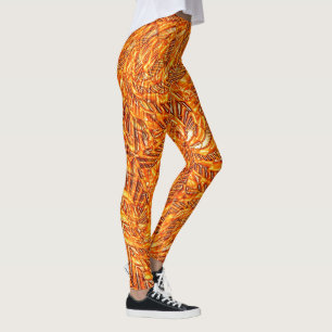 Wervelende pompoen kant..... leggings