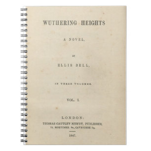 Werveling Hoogten Oorspronkelijk Hoesje van 1847 B Notitieboek