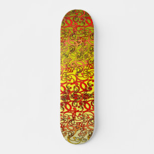 Wervelingen aan boord skateboard