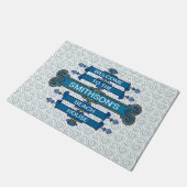 Wervelingen van de Kammossel van het Teken van het Deurmat (Schuin)