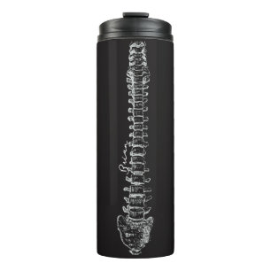Wervelkolom Anatomie Chiropractor Medisch geperson Thermosbeker