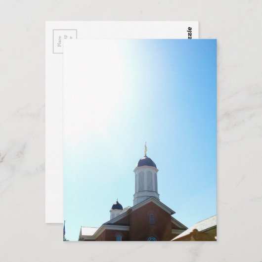 wervelstaarttempel briefkaart (Voorkant / Achterkant)