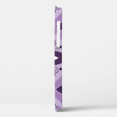 wervelt geometrische naadloze kunst Case-Mate iPhone case (Achterkant / Links)