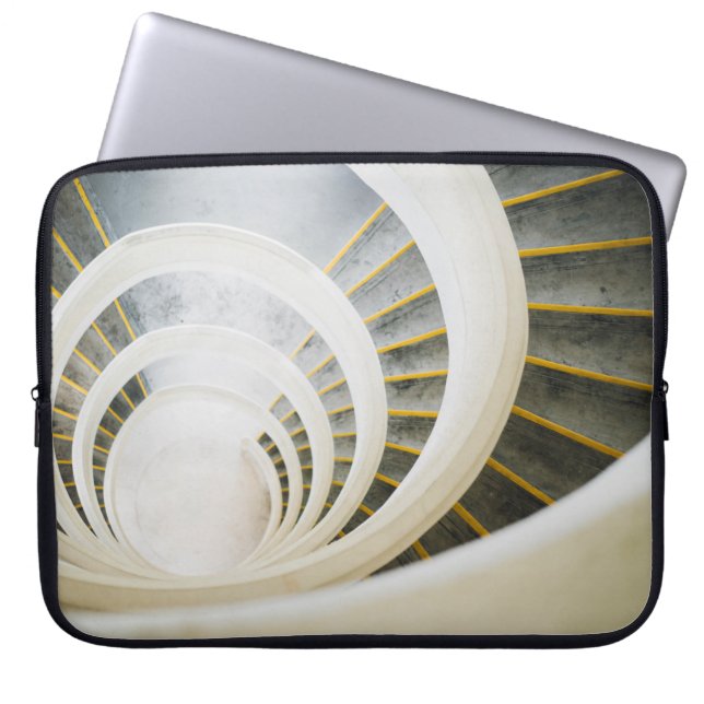 werveltrap laptop sleeve (Voorkant)