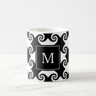 wervelvormen Keltisch zoals w/Monogram Koffiemok