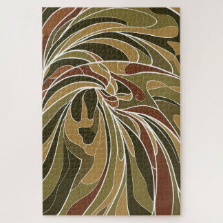 Wervelwind | Dynamische Abstracte Wervelwindpuzzel Legpuzzel