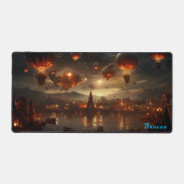 Wervelwind van Gears Steampunk Air Struggle Bureaumat