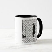 werven die een obstakel voltooien mok (Voorkant rechts)