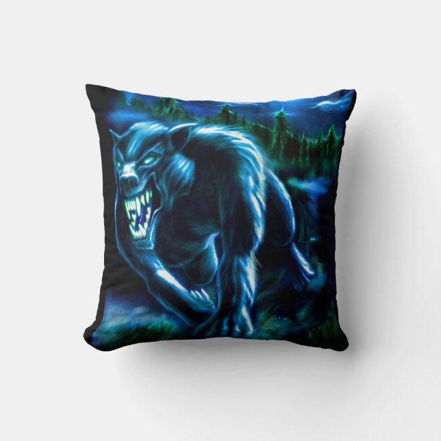 Werwolf Pillow Kussen (Voorkant)