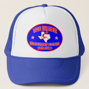 Wes Hardin Country Outlaws Trucker Hat oval logo Pet