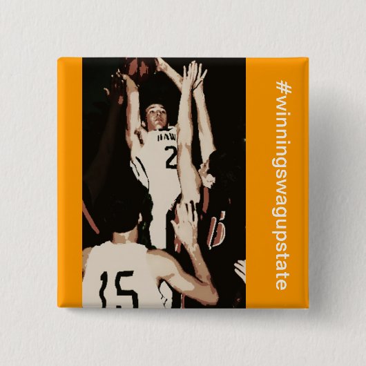 wesg winnen upstate vierkante button 5,1 cm (Voorkant)