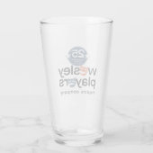 Wesley Players 25e anniversaire verre (Dos)