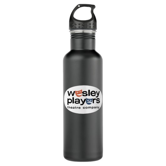 Wesley Spelers Waterfles met ovale logo (Voorkant)