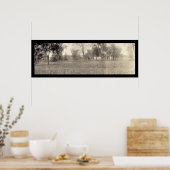 Wesleyan University CT Foto 1909 Poster (Keuken)