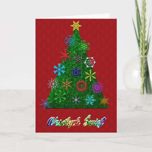 Wesolych Swiat - carte de Joyeux Noël (Devant)