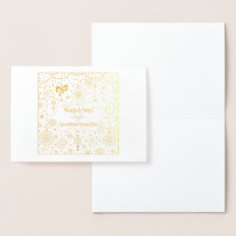 Wesołych Świąt i Szczęśliwego Nowego Roku Folie Kaarten