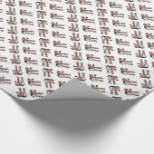 Wesolych Swiat St. Nicholas Cadeaupapier (Hoek)