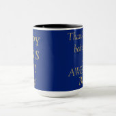 "WESOME BOSS" Boss's Day Café/Thé Mug (Centre)