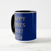 "WESOME BOSS" Boss's Day Café/Thé Mug (Devant gauche)