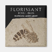 Wesp Fossiel Florissant Fossiel Beds Nationaal Mon Magneet (Voorkant)