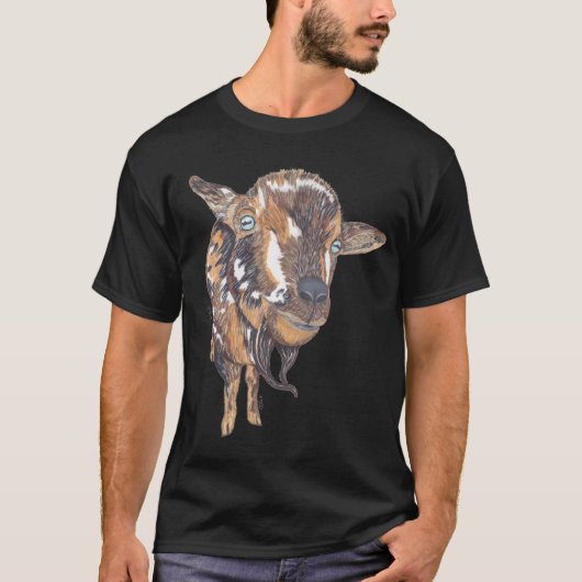 WEST AFRICAN DWARF GOAT T-SHIRT (Voorkant)