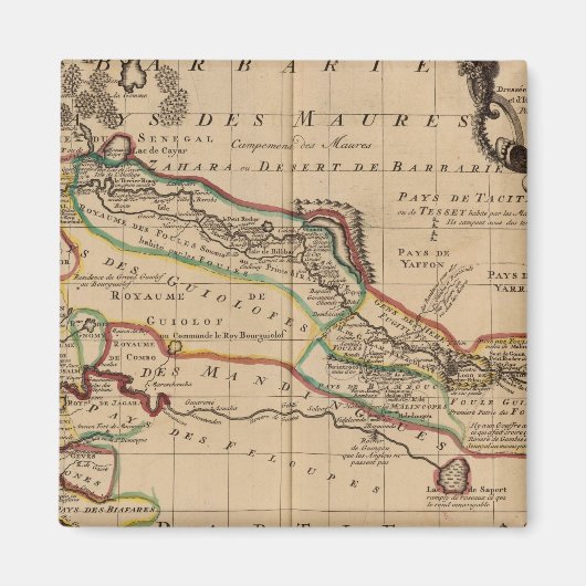 West-Afrika 3 Magneet (Voorkant)