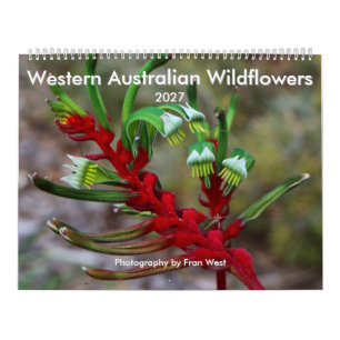 West-Australische wilde bloemen 2027 kalender