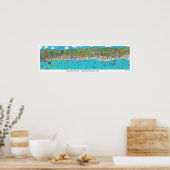 West Bay Beach Poster (Keuken)