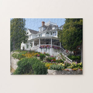 West Bluff Mansion on Mackinac Island, Michigan Legpuzzel