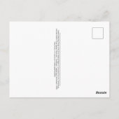 West-Bos-bos in de regio Salland Briefkaart (Achterkant)