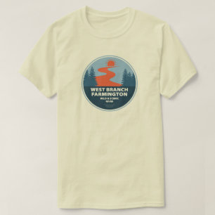 West Branch Farmington Wild and Schilderachtig Riv T-shirt