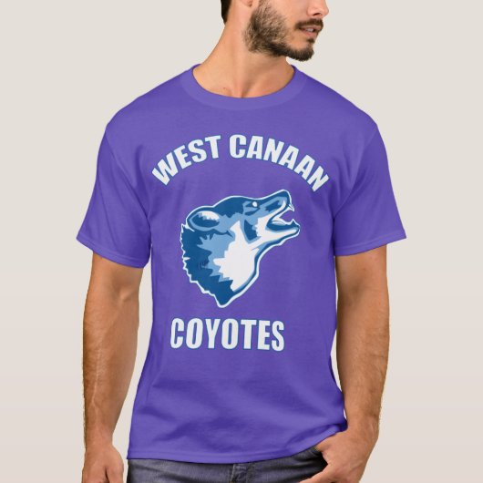 West Canaan Coyotes retro T-shirt (Voorkant)
