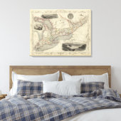 West-Canada Canvas Afdruk (Insitu (Slaapkamer))