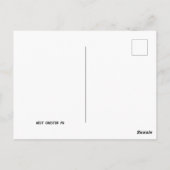 West Chester-kerstBriefkaart Briefkaart (Achterkant)