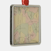 West Chester, New York Metalen Ornament (Rechts)