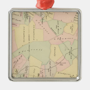 West Chester, New York Metalen Ornament