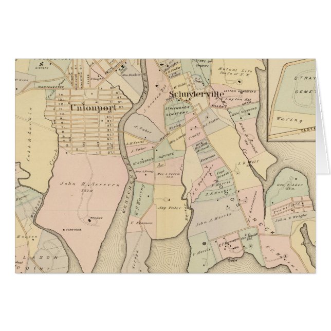 West Chester, Schuylerville, New York (Devant horizontal)