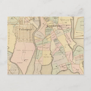 West Chester, Schuylerville, New York Briefkaart