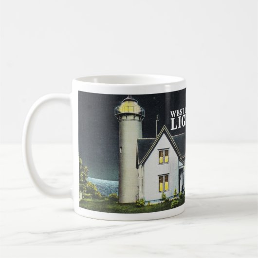 West Chop Light (Martha's Vineyard Island) Mug (Gauche)