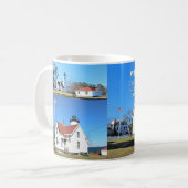 West Chop Lighthouse, Marthas Vineyard MA Mug (Devant gauche)