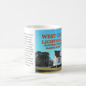 West Chop Lighthouse, Marthas Vineyard MA Mug (Centre)