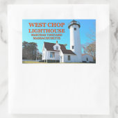 West Chop Lighthouse, Marthas Vineyard MA Stickers (Tas)