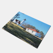 West Chop Vuurtoren, Marthas Wijngaard MA Door Mat (Schuin)