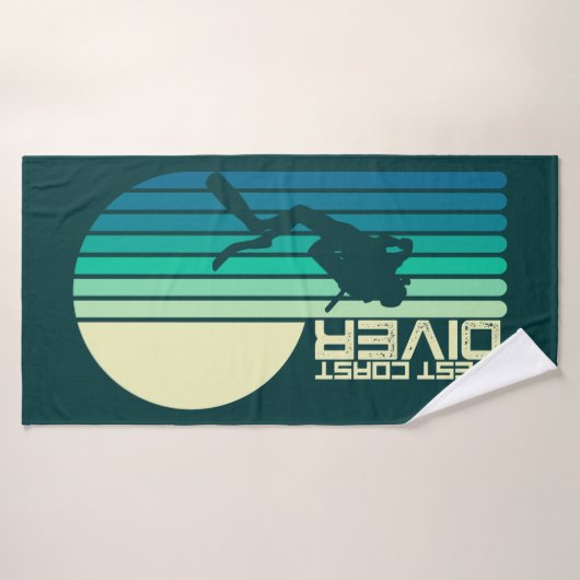 West Coast Diver SC (Serviette de bain)