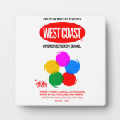 WEST COAST GRAFFITI FOTOPLAAT (Voorkant)