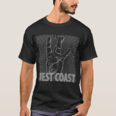West Coast HipHop King T-shirt (Voorkant)
